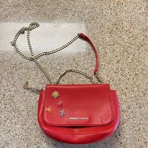 Versace Jeans Red Luxury Purse